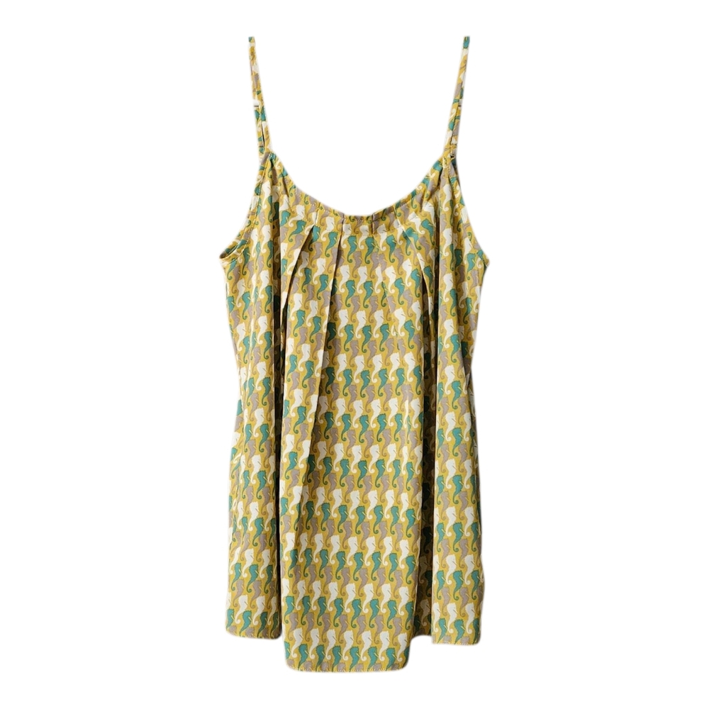 CAbi Women's Camisole Top Seahorse Print Size XS